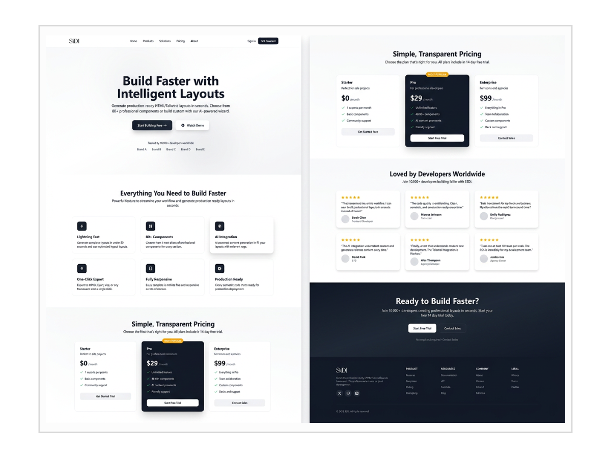 Professional SaaS Template